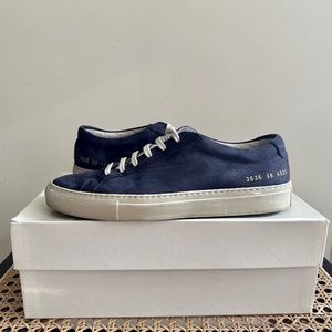 Common Projects Achilles Low-Top Sneakers - Women's - Navy